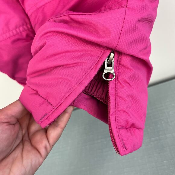 L.L. Bean Pink Cold Buster Snow Bib Overalls 12-18 Months - Picture 4 of 8